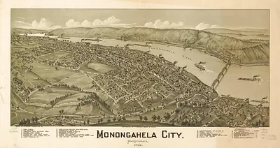 Monongahela City, Pennsylvania, 1902