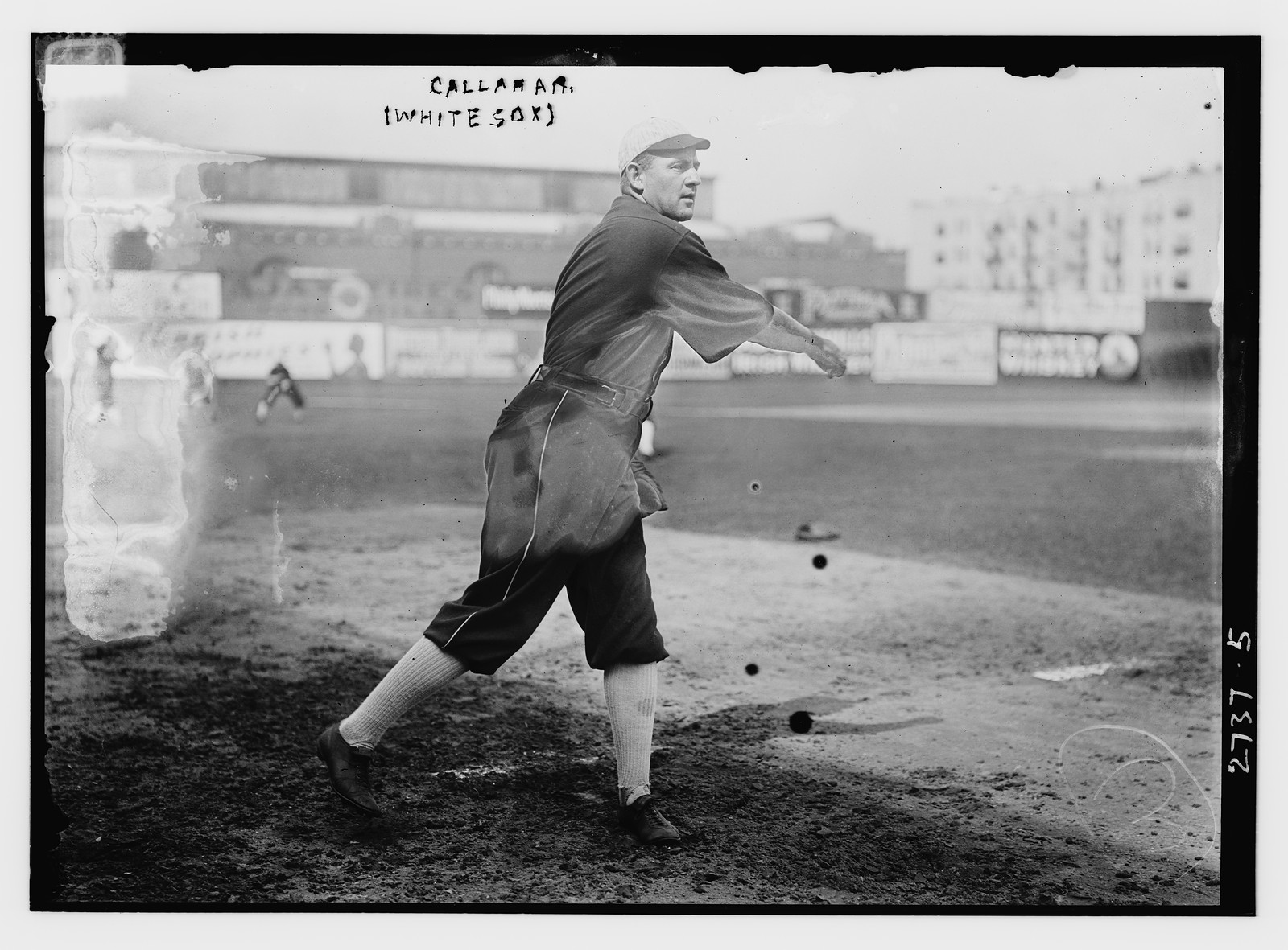 Nixey Callahan, manager, Chicago AL, at Hilltop Park, NY (baseball), [1912] — historic photograph
