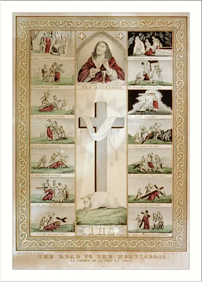 The road to the holy cross: le chemis de la tres ste. croix