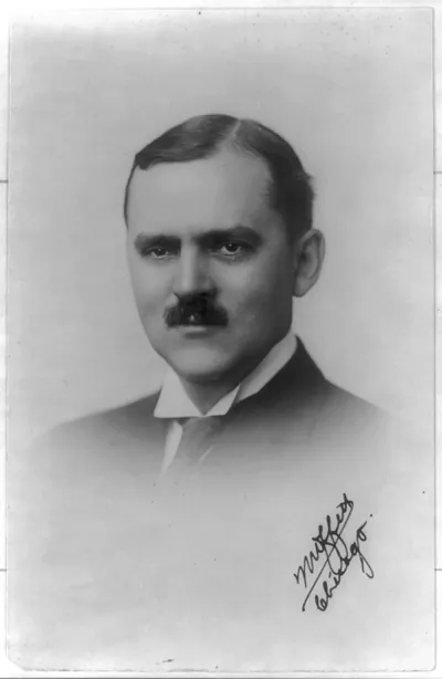 [Ira C. Copley, bust portrait, facing right]