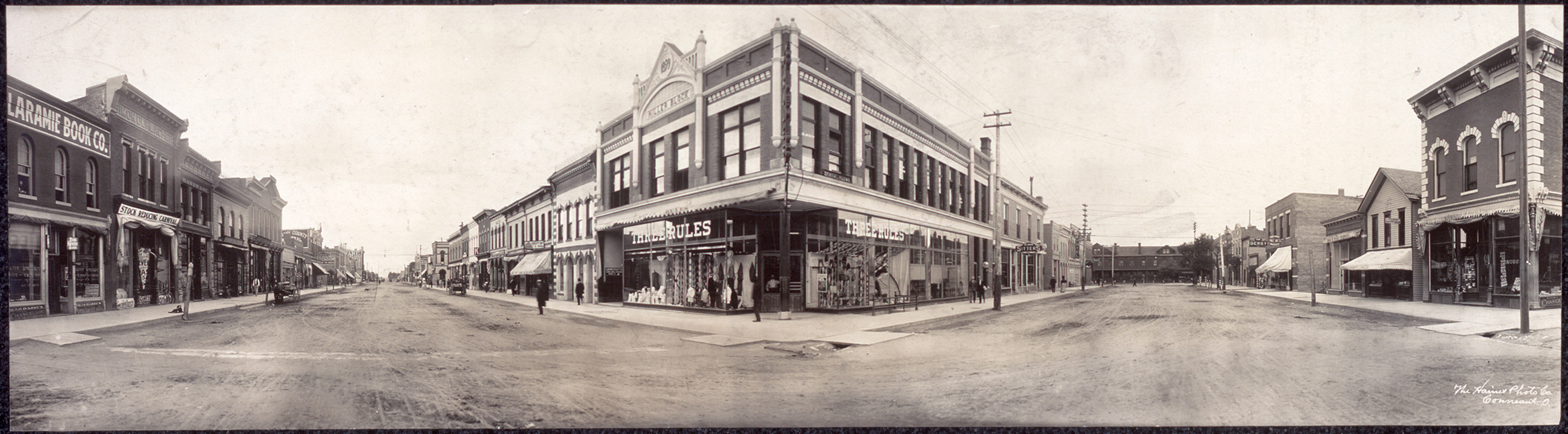 St. scene, Laramie, Wyoming, 1908, 1908 — historic image