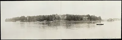 Thousand 1000 Islands, New York, 1909