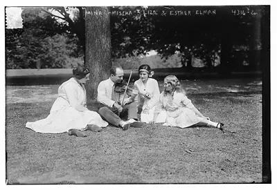 Mina, Mischa, Liza, & Esbher Elman