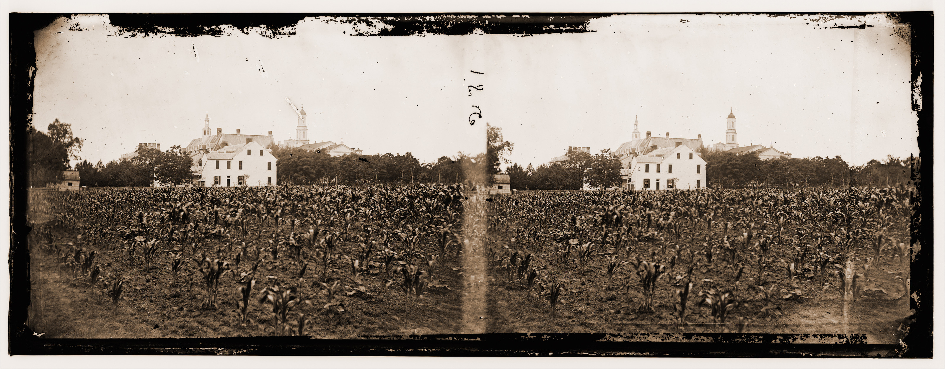 Emmitsburg Maryland. St. Josephs Seminary, 1863 — historic photograph