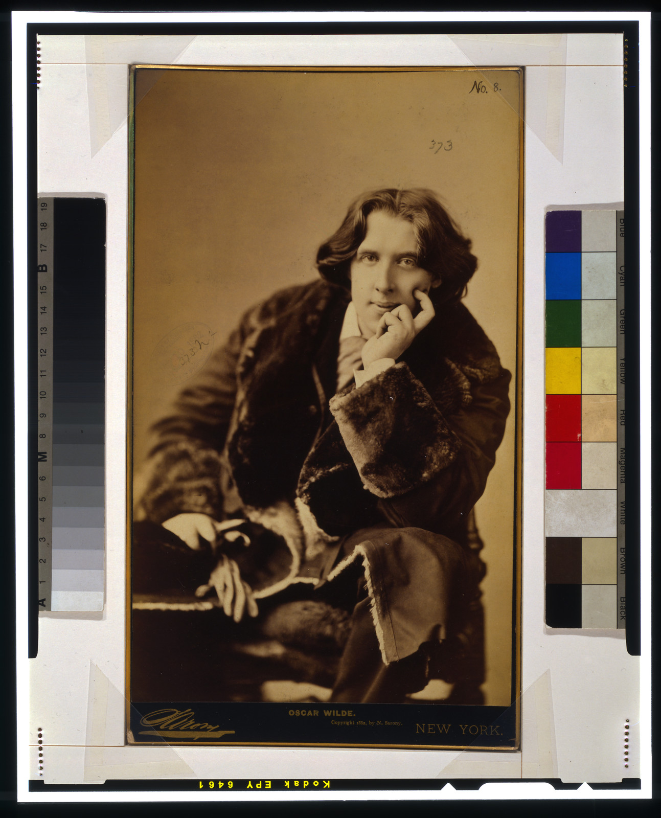Oscar Wilde / Sarony., c1882. — historic photograph