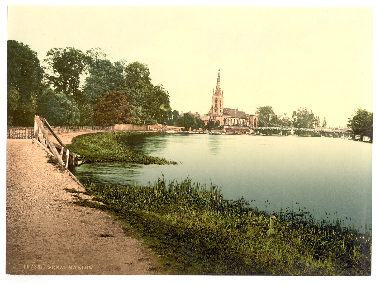 Great Marlow London and suburbs England, [between ca. 1890 and ca. 1900]. — historic print