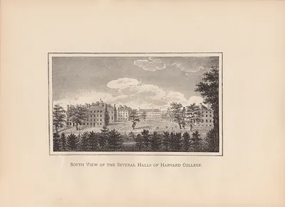 Harvard Campus, Massachusetts, 1700