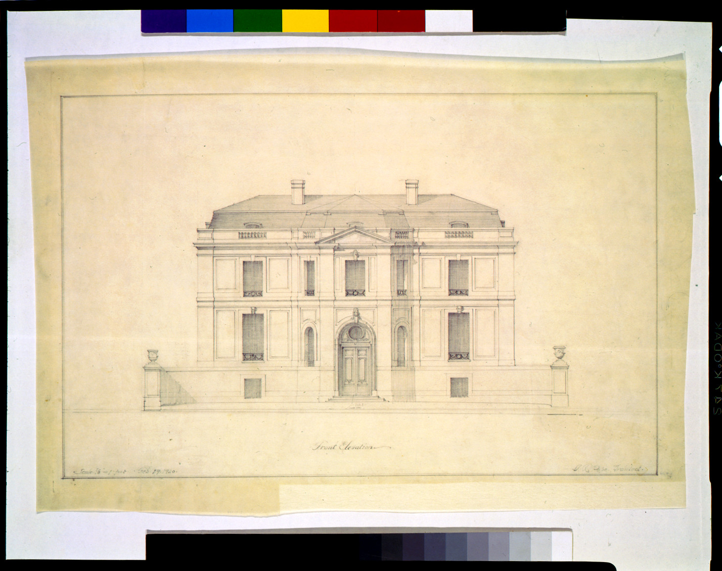 [House (Laughlin House") for Irwin Laughlin, 92505053 — historic image