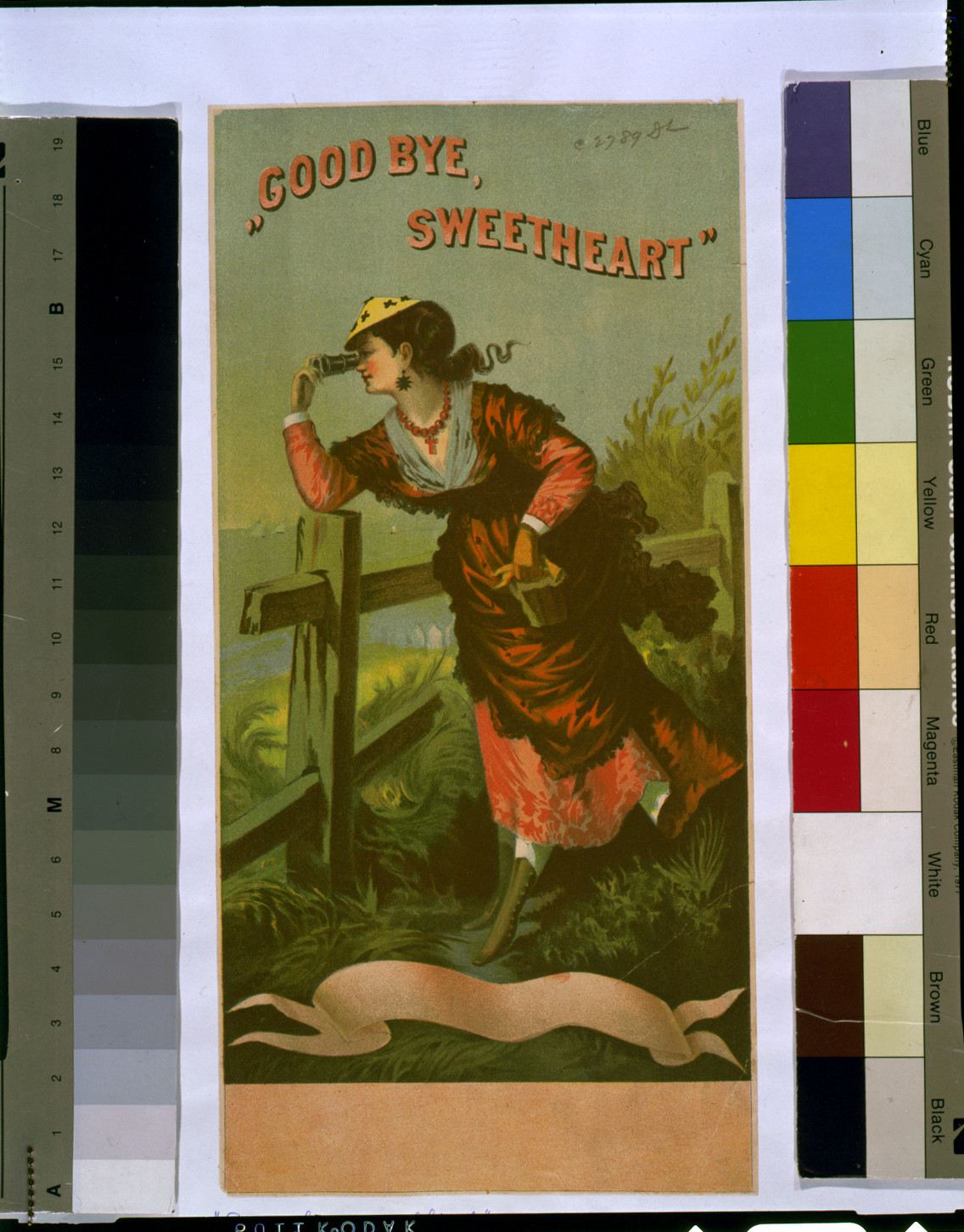 Good bye, sweetheart, [between 1860 and 1870(?)] — antique lithograph