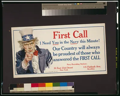 First Call: I Need You in the Navy This Minute