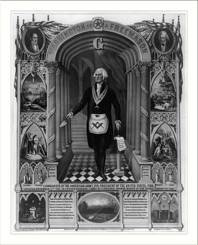 Washington as a freemason