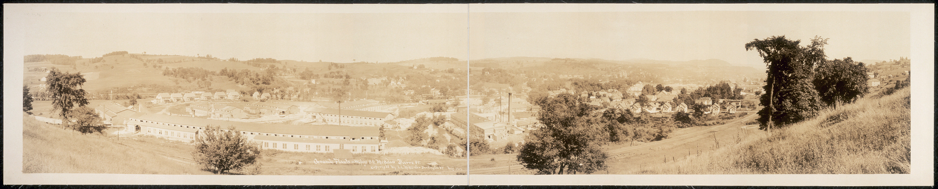 Granite, Wiley St. Meadow, Barre, Vermont, 1917, 1917 — historic image