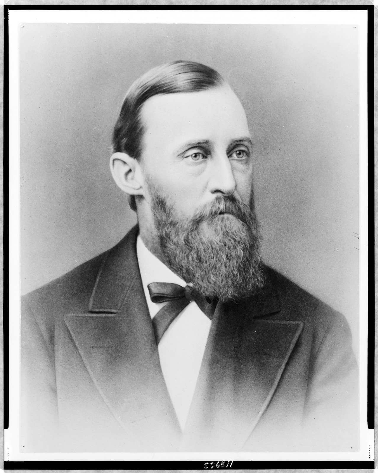 [Ferdinand V. Hayden, head-and-shoulders portrait, facing right], [1947(?)] — historic photograph