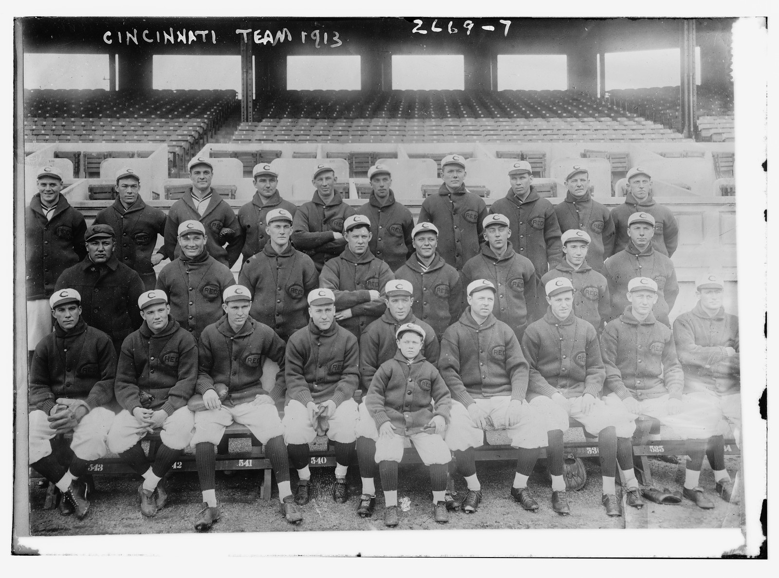Cincinnati NL team (baseball), 1913 — historic photograph