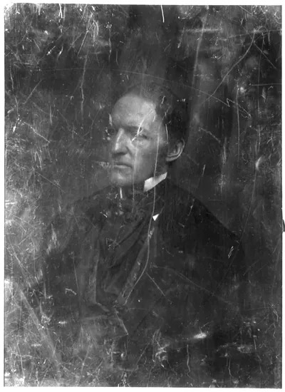 [William Hickling Prescott, half-length portrait, three-quarters to the left]