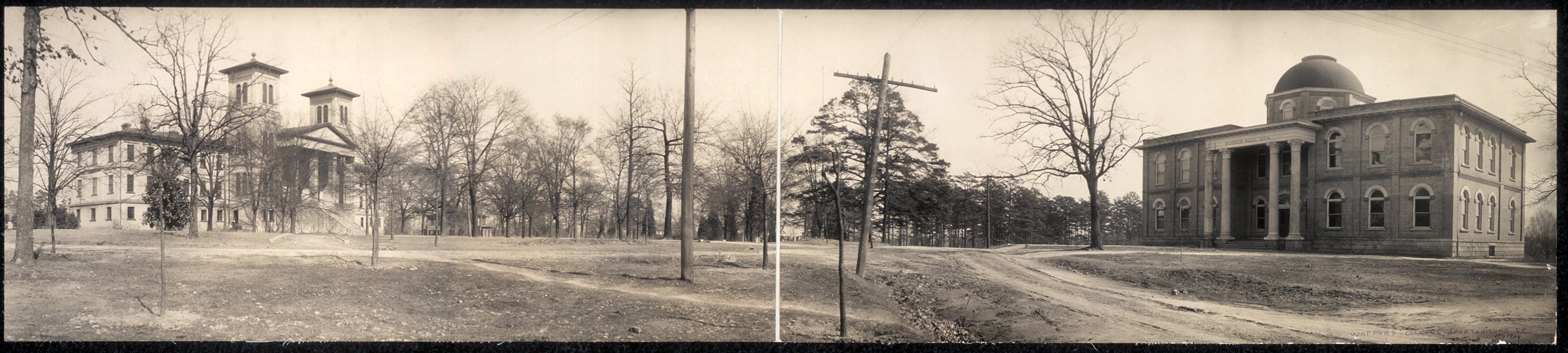 Wofford College, Spartanburg, South Carolina, 1909, 1909 — historic image