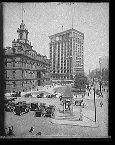[City Hall and Majestic Building, Detroit, Mich.]