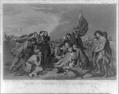 [Death of General Wolfe at Quebec, 1759]