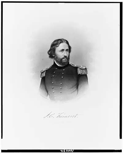 J.C. Fremont. Maj. Gen. John C. Fremont / engraved by J.C. Buttre ; photograph by Brady.