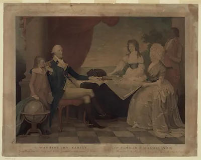 Washington And His Family