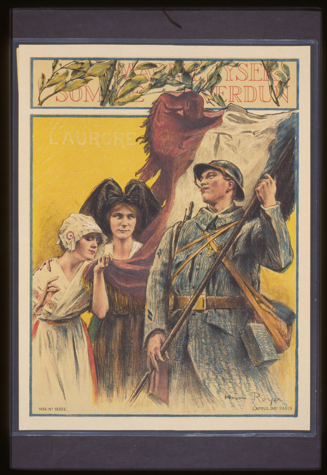 Souscrivez agrave lEmprunt de la Libeacuteration, 1918 — vintage poster