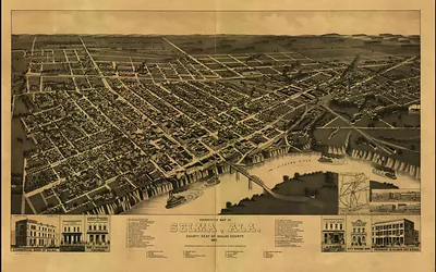 AL Selma 1887 MAP