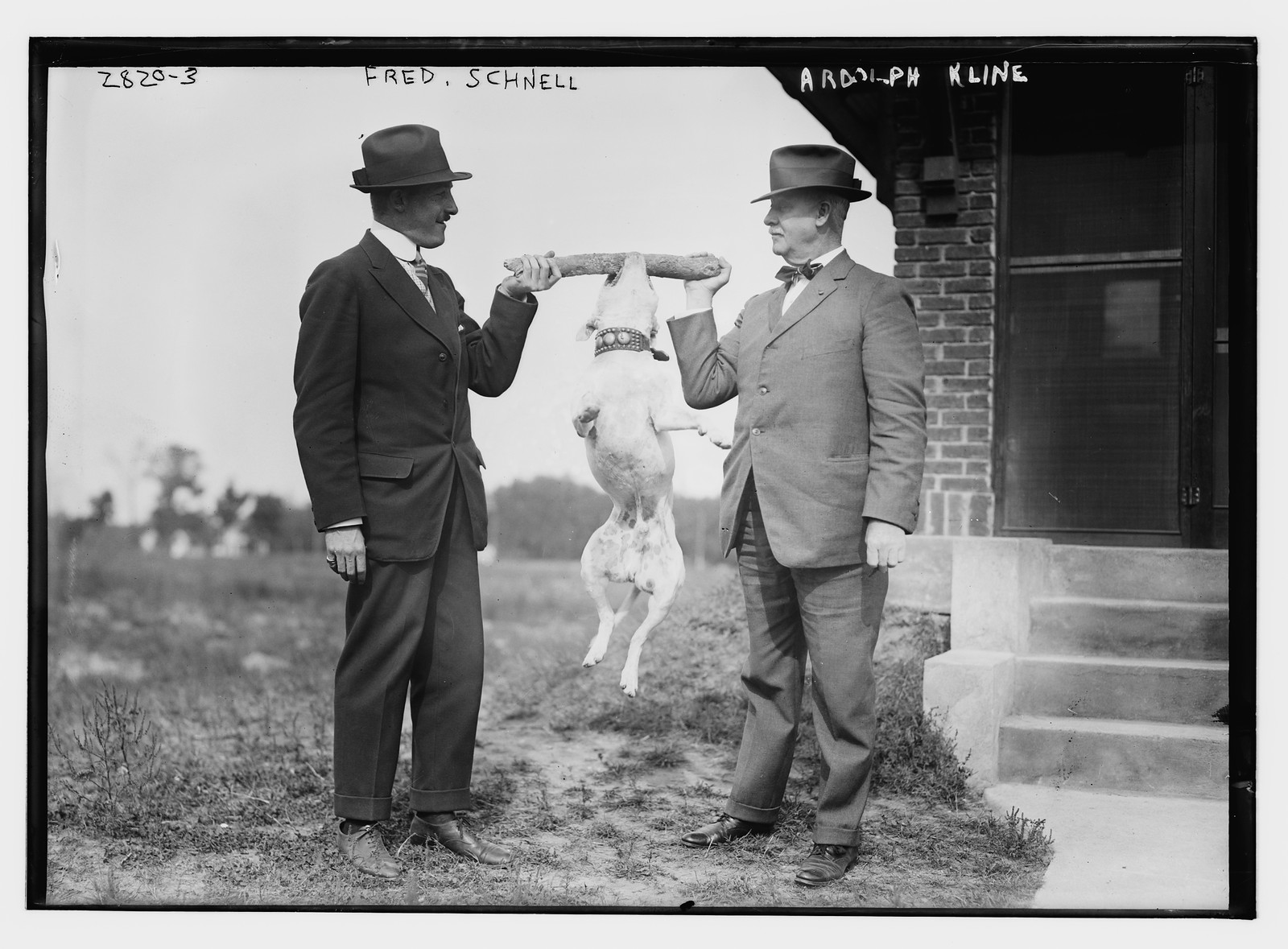 Fred Schnell and Rudolph Kline, n/a — historic photograph