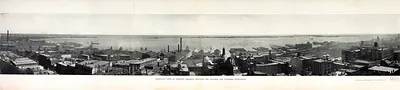 Toronto harbour, Ontario, Canada, 1910