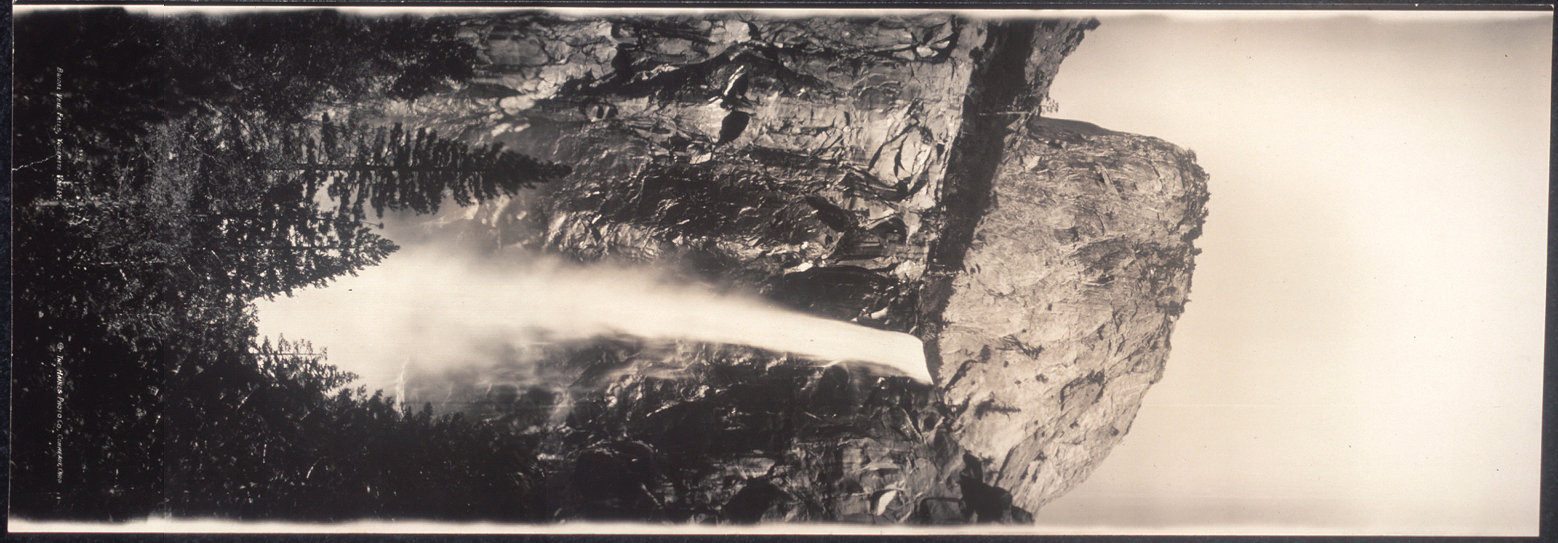 CA Bridal Veil Falls Yosemite 1915 PHOTO, 1915 — historic image