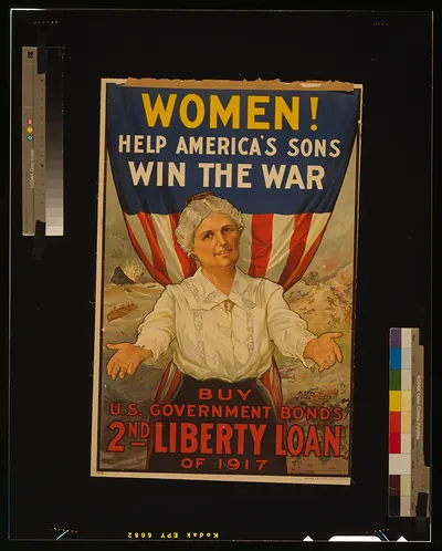 Women! Help America's sons win the war--Buy U.S. Government Bonds, 2nd Liberty Loan of 1917 / R.H. Porteus.