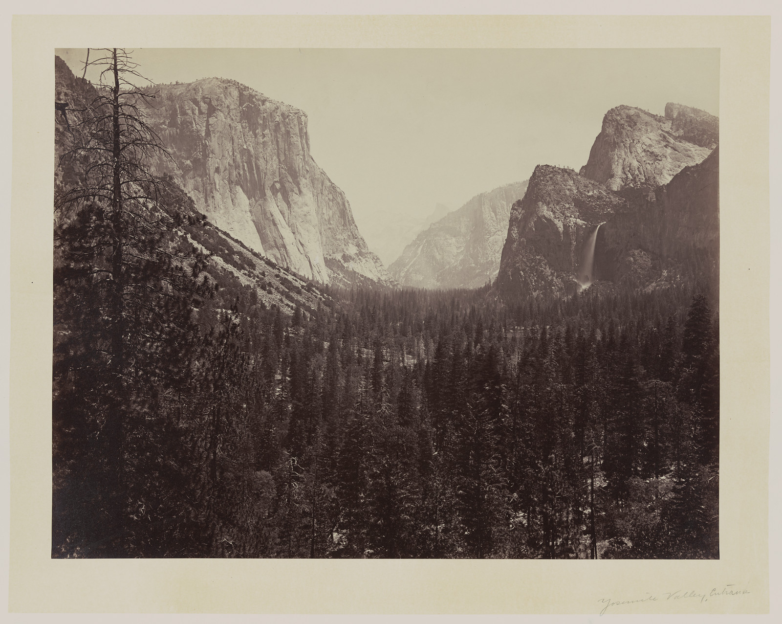[Entrance to Yosemite Valley, Calif.], [ca. 1865] — historic photograph