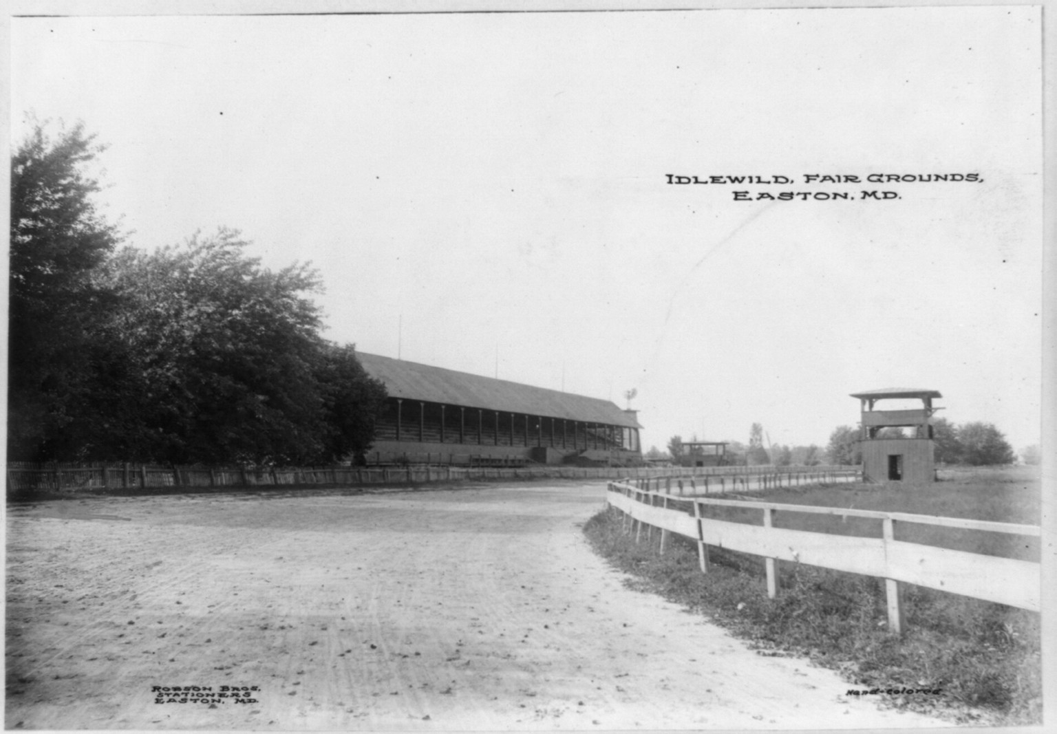 Idlewild, fair grounds, Easton, Md., [no date recorded on caption card] — historic photograph