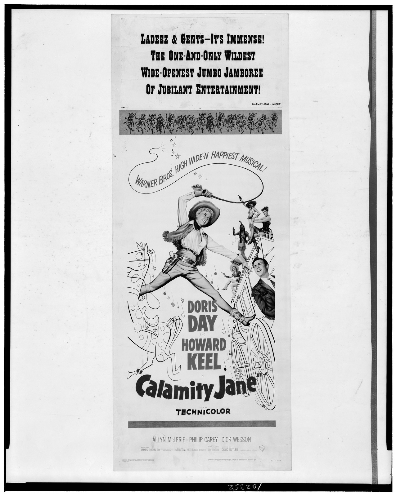 Calamity Jane, c1953. — vintage poster