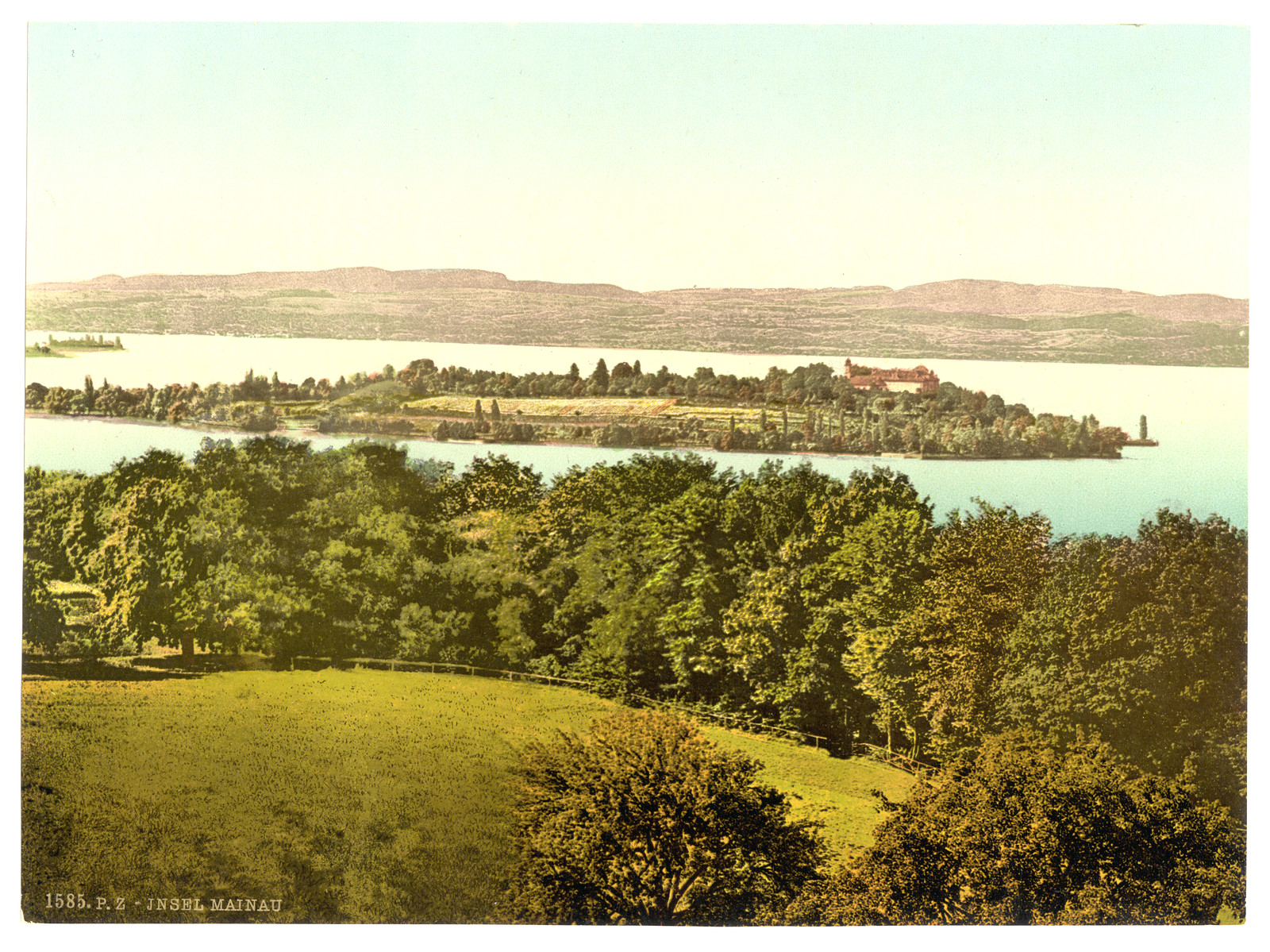 Isle of Mainau Constance (i.e. Konstanz) Baden Germany, [between ca. 1890 and ca. 1900]. — historic print