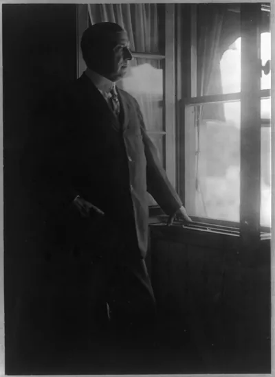 [Charles M. Schwab, full-length portrait, standing]