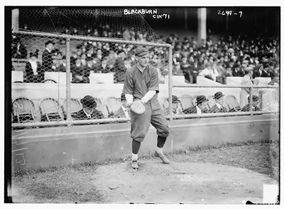 Earl Blackburn, Cincinnati NL (baseball)