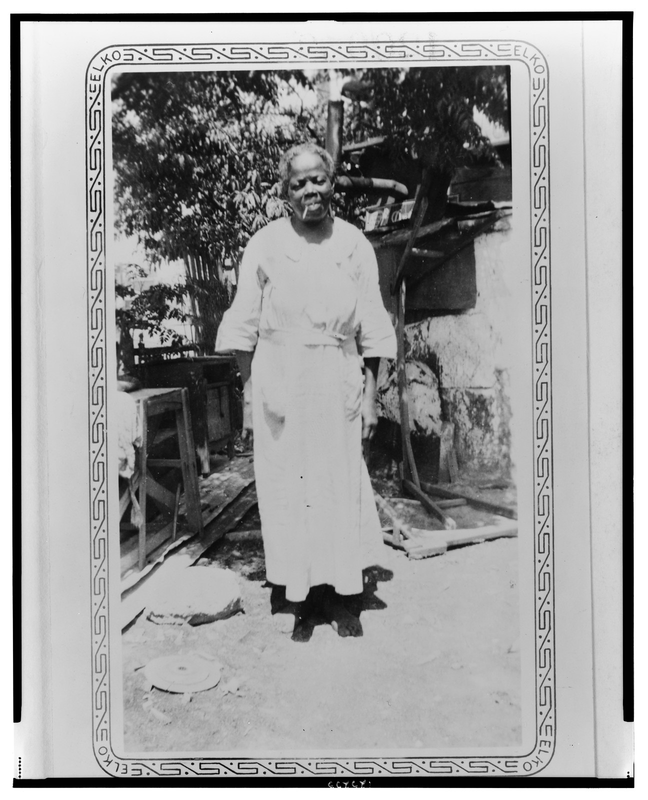 Mary Ellen Johnson, ex-slave, Dallas, [between 1937 and ca. 1938] — historic photograph