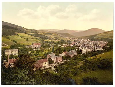 Adenau Ahrthal (i.e. Ahrtal) the Rhine Germany
