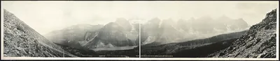 Valley of Ten Peaks Laggan, Alberta, Canada, 1907