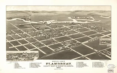 Flandreau, Dakota Territory, 1883