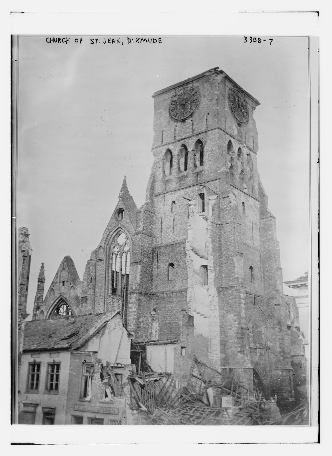 Church of St. Jean, Dixmude, n/a — historic photograph