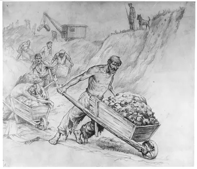 Hunger drives slave laborers to death's door