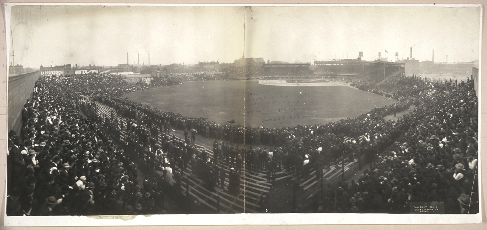 World Series, White Sox vs Cubs, Illinois, 1906, 1906 — historic image