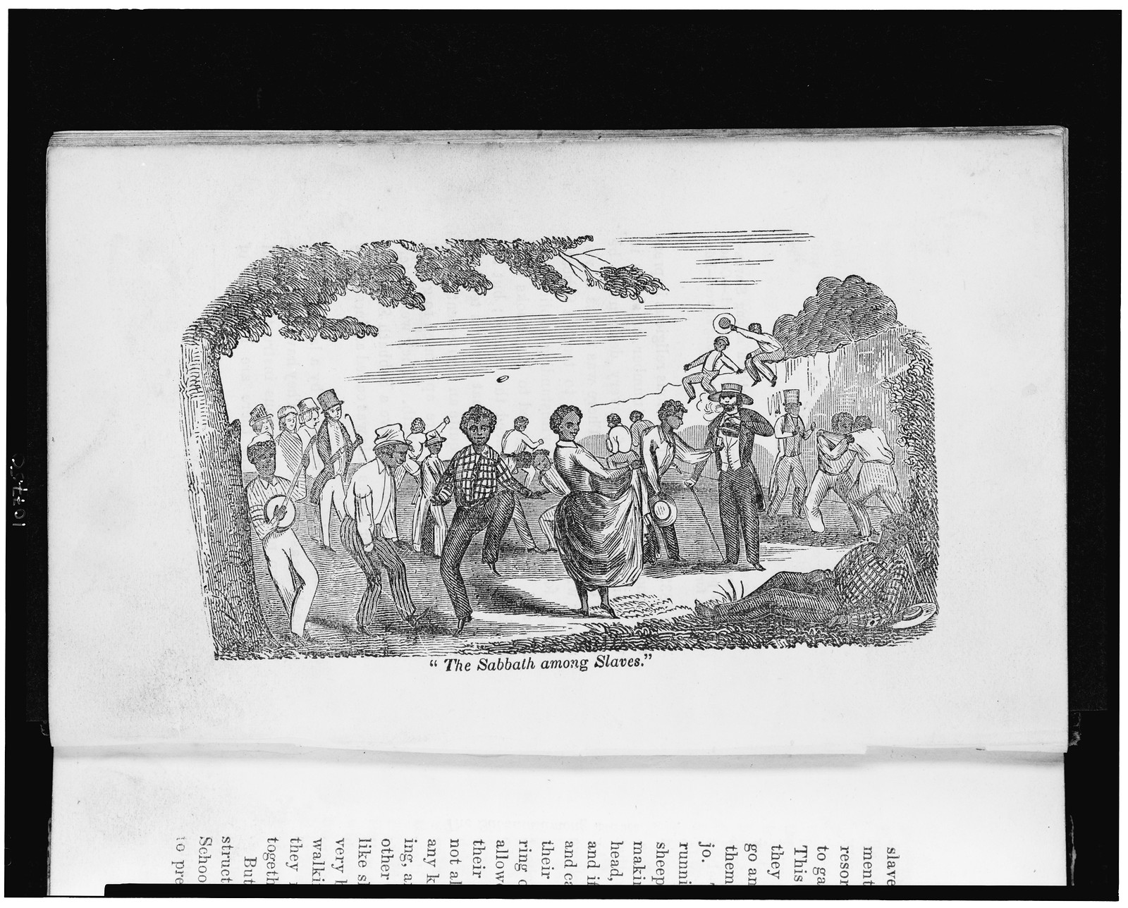 The Sabbath among slaves, [published 1849] — historic print
