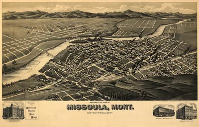 Missoula, Montana, 1891