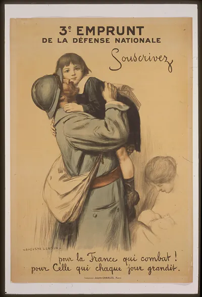 3e Emprunt de la Défense Nationale, Souscrivez poster