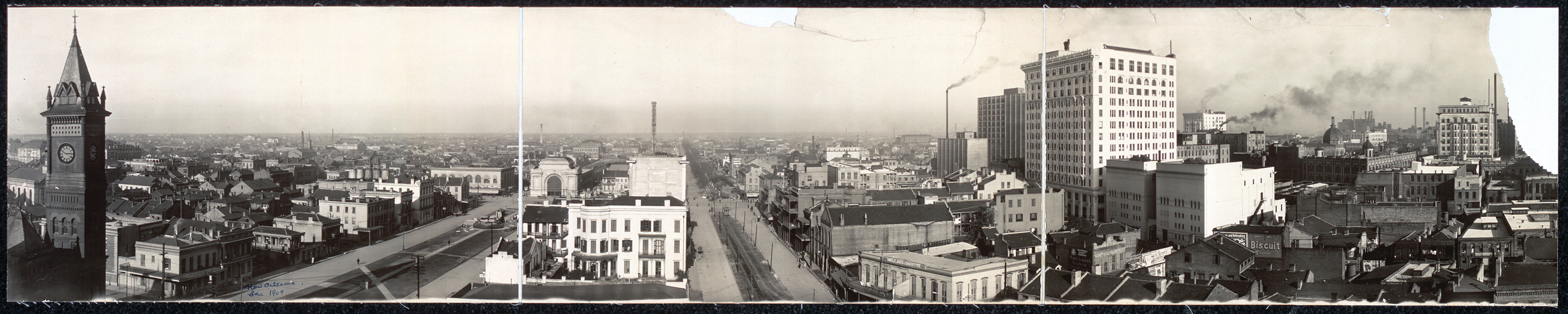New Orleans, Louisiana, 1909, 1909 — historic image