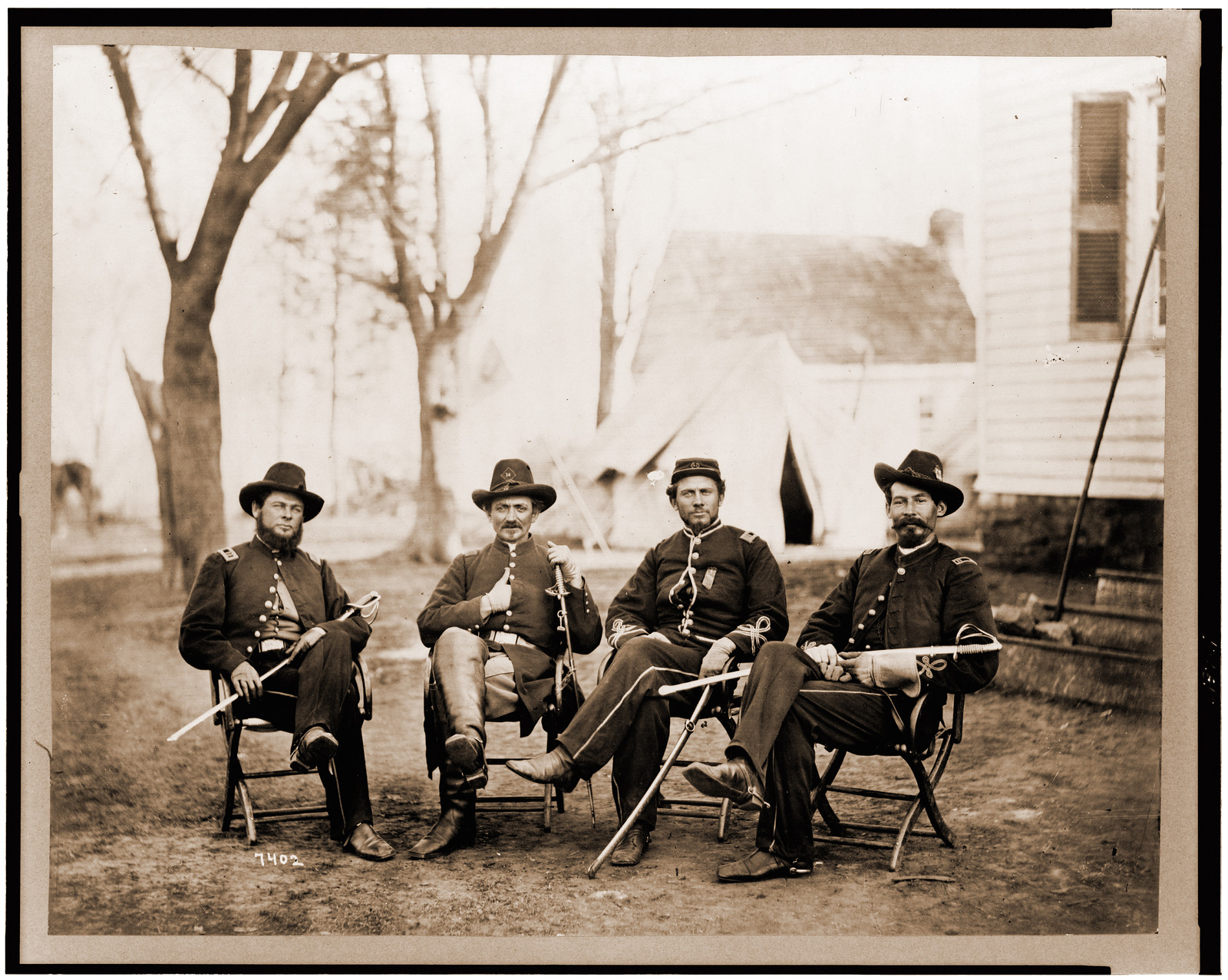 Provost Marshals 3rd Army Corps. March 1864, 1864 — historic photograph