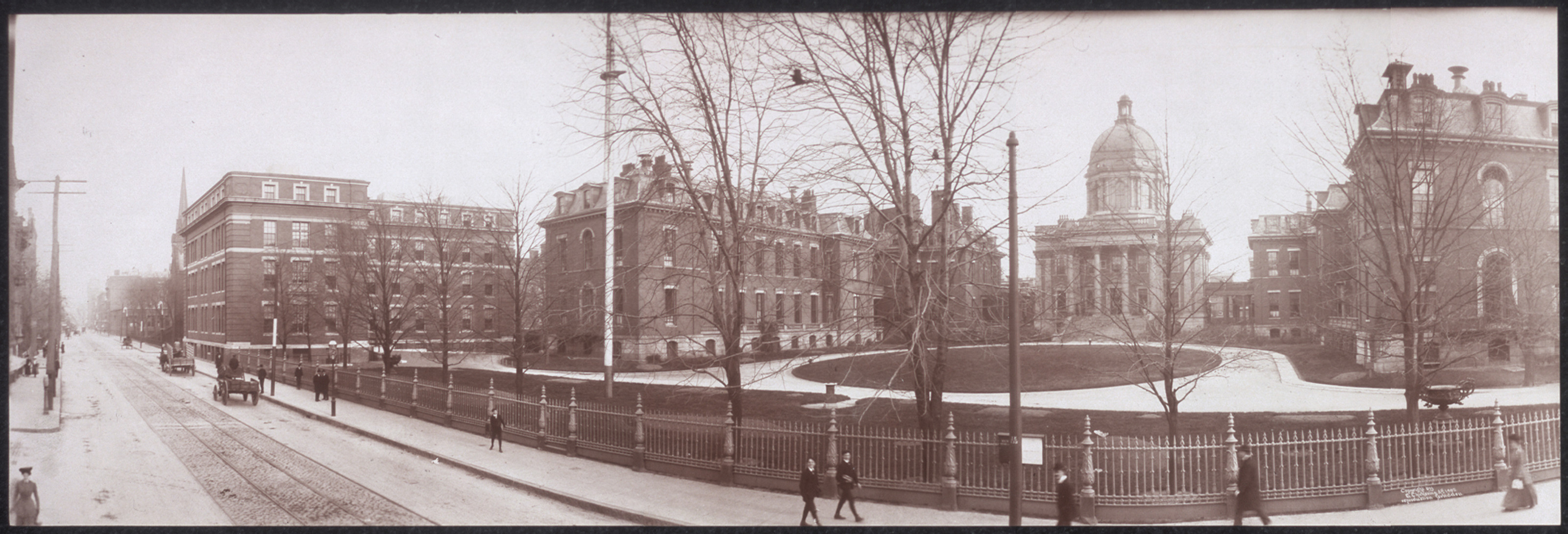 Boston City Hospital, Massachusetts, 1903, 1903 — historic image
