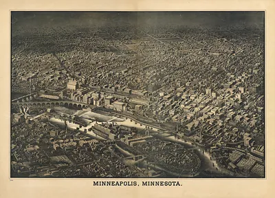 Minneapolis, Minnesota, 1885